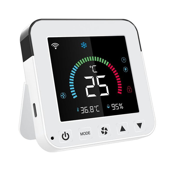 Smart Wifi Infrared Ac Controller - Colour Screen - White-1915196803444248577