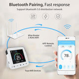 Smart Wifi Infrared Ac Controller - Colour Screen - White-1915196803444248584