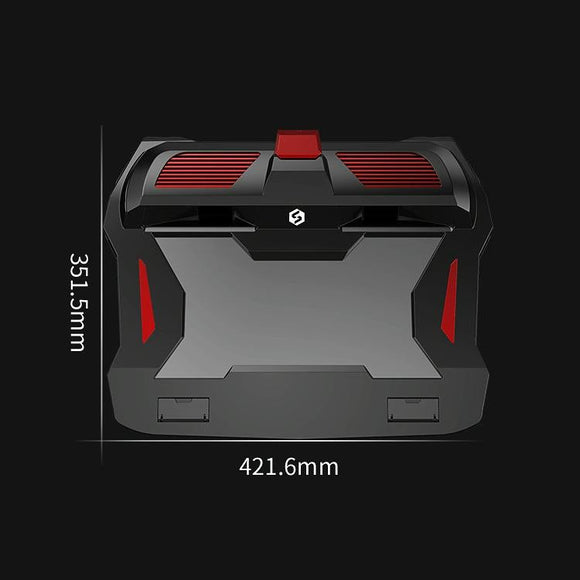 Dual Fan Laptop Radiator - Red Light-1915197490378969089