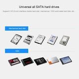 Usb3.0 Dual Sata Hdd Enclosure With Hub & Otb - 2.5 / 3.5 Inch-1915197088568840197
