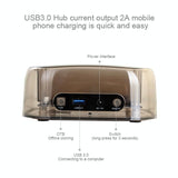 Usb3.0 Dual Sata Hdd Enclosure With Hub & Otb - 2.5 / 3.5 Inch-1915197088568840200