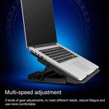 Silent Six-Fan Cooling Rack For Notebook Computers-1915198418846879747