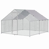 i.Pet Chicken Coop Rabbit Hutch Outdoor Run Walk in Hen Cage Ferret House 3x3x2m