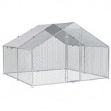 i.Pet Chicken Coop Rabbit Hutch Outdoor Run Walk in Hen Cage Ferret House 3x3x2m