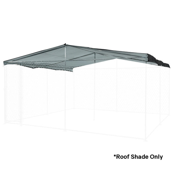 NNEMB Shade Roof for 3x3m Dog Run Pet Enclosure, UV & Water Resistant, Black colour