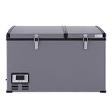 NNEDSZ Glacio Camping Fridge 100L Portable Bar Fridges Freezer 12V/24V/240V
