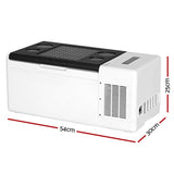 NNEDSZ Glacio Camping Fridge 15L Portable Bar Fridges Freezer 12V/24V/240V