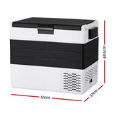 NNEDSZ Glacio 45L Portable Fridge Freezer Camping Cooler 12V/24V/240V Caravan Car