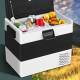 NNEDSZ Glacio 45L Portable Fridge Freezer Camping Cooler 12V/24V/240V Caravan Car