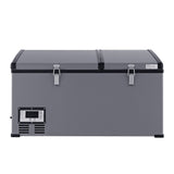 NNEDSZ Glacio Camping Fridge 80L Portable Bar Fridges Freezer 12V/24V/240V