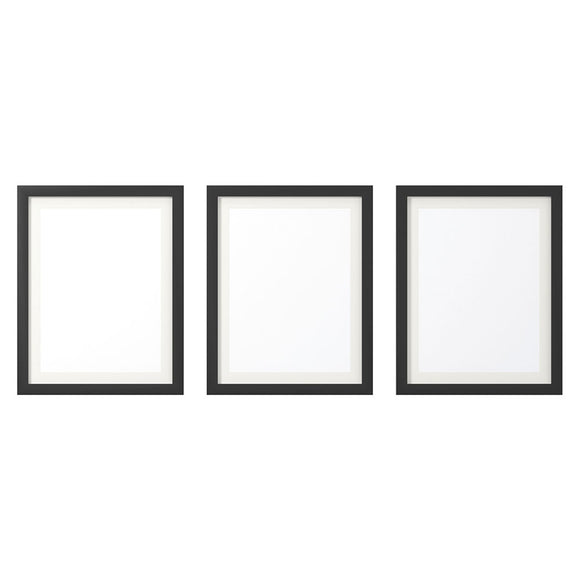 NNEDSZ Artiss Photo Frame 3PCS Set Black