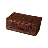 NNEDSZ 4 Person Picnic Basket Baskets Handle Outdoor Insulated Blanket