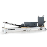 NNEMB Aluminium Pilates Reformer Machine, Stretch Bed with box and jump board accessories