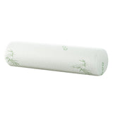NNEDSZ Bedding Memory Foam Neck Roll Pillow Bamboo Cover