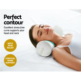 NNEDSZ Bedding Memory Foam Neck Roll Pillow Bamboo Cover