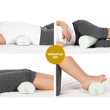 NNEDSZ Bedding Memory Foam Neck Roll Pillow Bamboo Cover