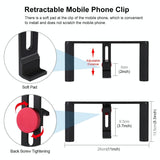 4-In-1 Vlogging Kit With Led Light Microphone Tripod And Stabilizer-1915197545747976194