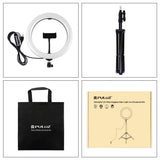 10.2 Rgbw Led Ring Light Kit With 1.1M Tripod & Phone Clamp-1915197562109956099