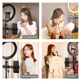 10.2 Rgbw Led Ring Light Kit With Tripod And Phone Mount-1915196769336168453