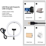 11.8 Led Ring Light With Tripod And Phone Clamp - 3 Modes Dual Colour Temperature Dimmable - Perfect For Vlogging And Live Streaming-1915196740164784133
