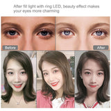 10.2 Led Ring Light With Tripod & Dual Phone Brackets - Usb Dimmable Dual Colour Temperature Selfie Remote - Black-1922443471784906761