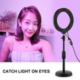 6.2 Rgbw Led Ring Light With Remote And Tripod-1915196757072023554