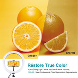11.8 Rgbw Led Ring Light Kit With Mount Dual Phone Brackets And Remote Control-1915196802194345986