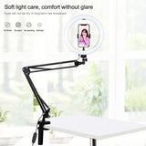 10.2 Ring Light With Usb 3 Modes Dual Colour Phone Clamp-1915196684514758665
