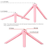 6.2 Led Ring Light With Usb 3 Modes Dimmable Cold Shoe Tripod Mount - Pink-1915196538020302852