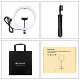 11.8 Led Ring Light Kit With Tripod And Phone Clamp-1915196745835483139