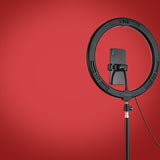 11.8 Led Ring Light Kit With Tripod And Phone Clamp-1915196745835483144
