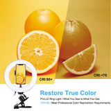 7.9 Ring Selfie Light With Dual Colour Led For Vlogging & Photography-1915196671587913734