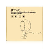 7.9 Ring Selfie Light With Dual Colour Led For Vlogging & Photography-1915196671587913737