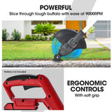 NNEMB LN3 20V SYNC Cordless 2in1 Line Trimmer & Lawn Edger Skin, Adjustable head, Guide Wheel