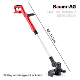 NNEMB LN3 20V SYNC Cordless 2in1 Line Trimmer & Lawn Edger Skin, Adjustable head, Guide Wheel