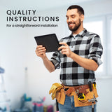 NNEMB Grey Water Pump, with 3 Inlet, for House, Bathroom, Shower, Sink, Washing Machine