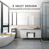 NNEMB Grey Water Pump, with 3 Inlet, for House, Bathroom, Shower, Sink, Washing Machine