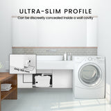 NNEMB Grey Water Pump, with 3 Inlet, for House, Bathroom, Shower, Sink, Washing Machine