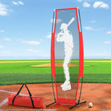 NNEDSZ Baseball Net Pitching Kit with Stand Rebound Net Training Aid