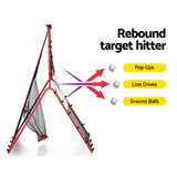 NNEDSZ Baseball Net Rebound Pitching Kit Target Hitter 2 in 1 Training Aid