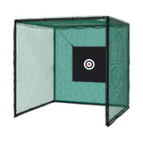 NNEDSZ 3m Golf Practice Net Hitting Cage with Steel Frame Baseball Training