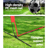 NNEDSZ 1.8m Football Soccer Net Portable Goal Net Training 3 Target Zone