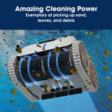 NNEMB Osprey 700 Pro Cordless Robotic Pool Cleaner, Automatic Wall Climbing Vacuum with Strong Suction, Intelligent Path Planning, 90 Min Runtime, Quick Charge, Ideal for Above/In-ground Pools