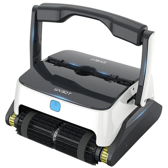 NNEMB Grampus 800 Robotic Pool Cleaner, Automatic Vacuum with Quick Clean, Wall Climbing Capability, Powerful Triple Motors, Large Filter Baskets, Ideal for Large In-Ground Pools