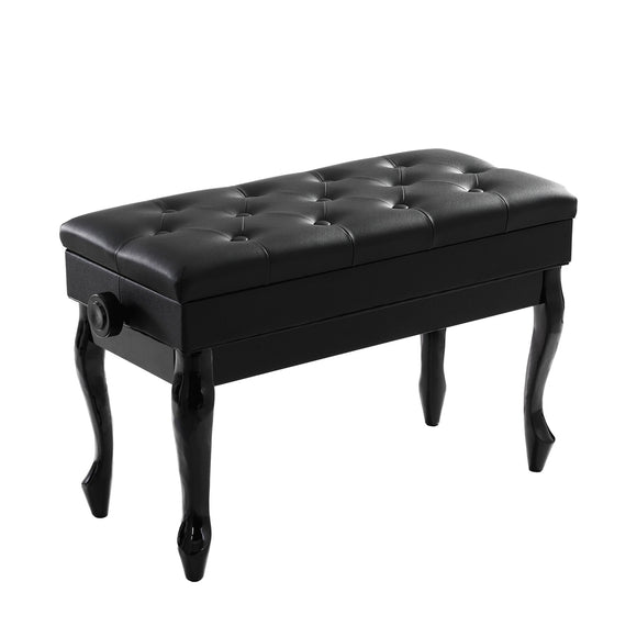 NNEDSZ Alpha Piano Bench Stool Adjustable Height Keyboard Seat