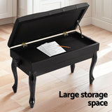 NNEDSZ Alpha Piano Bench Stool Adjustable Height Keyboard Seat