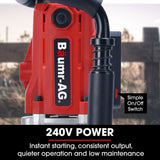 NNEMB HP360e 2200W Electric Post Driver, with 2 Piling Socket Sleeves