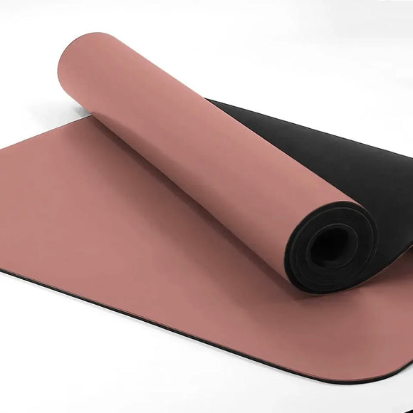 NNEOBA Leather & Rubber Custom Print Yoga Mat