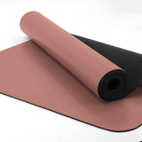 NNEOBA Leather & Rubber Custom Print Yoga Mat