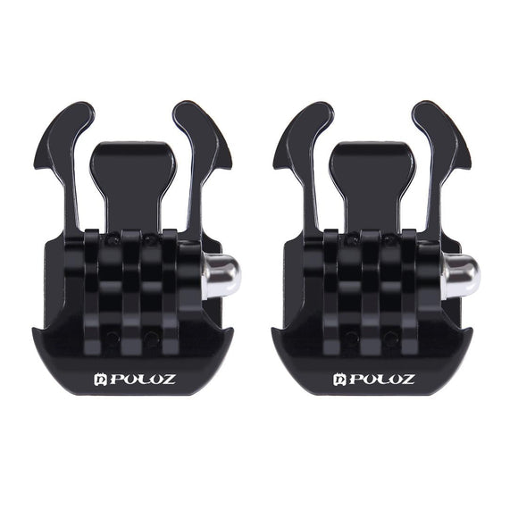 2-Pack Quick Release Buckles For Gopro Insta360 Dji Action And Other Cameras - Horizontal Surface Compatible-1915197459940904961